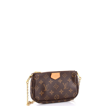 Louis Vuitton Multi Pochette Accessoires Pouch Monogram Canvas Small