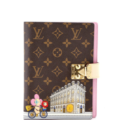 Louis Vuitton Paul Notebook Cover Limited Edition Vivienne Xmas Monogram Canvas