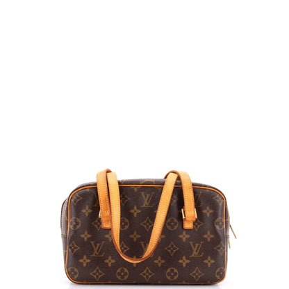 Louis Vuitton Cite Handbag Monogram Canvas Mm
