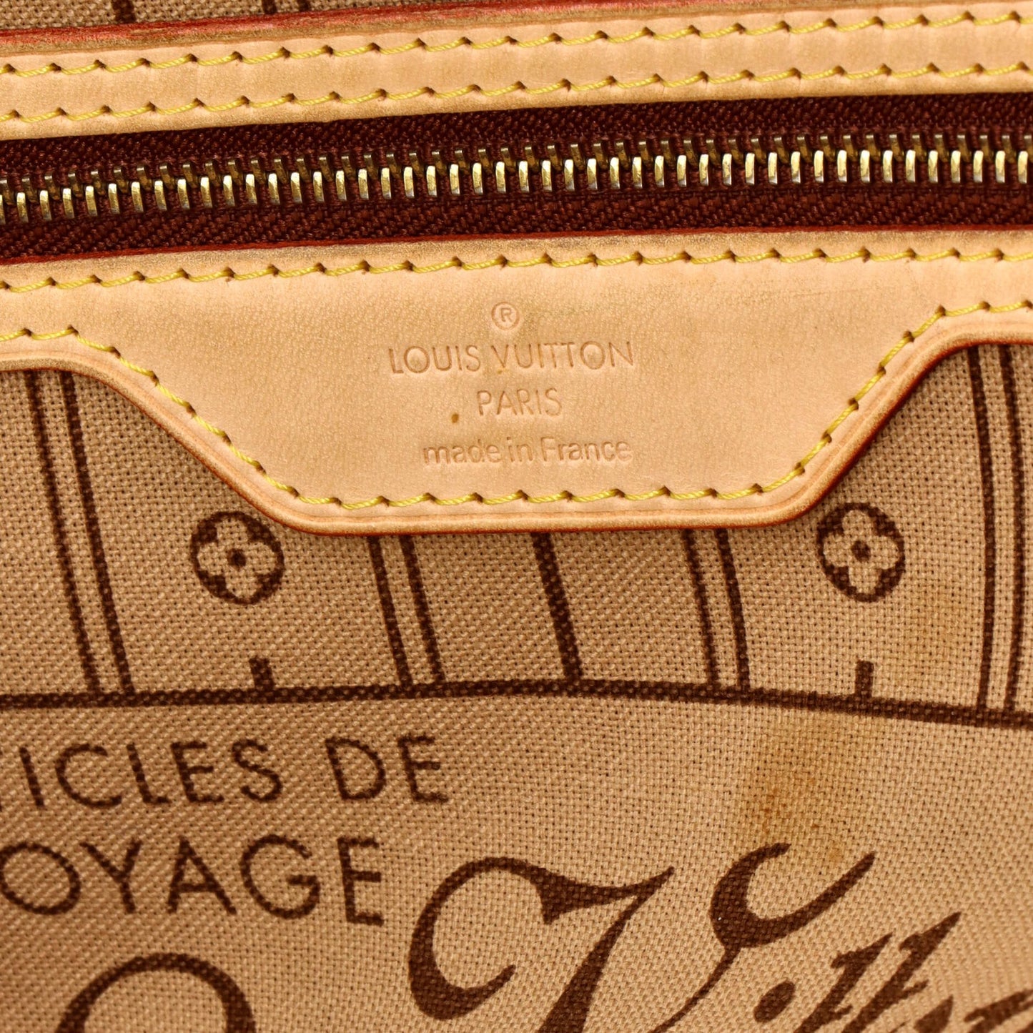 Louis Vuitton Neverfull Nm Tote Monogram Canvas Gm