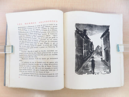 Rare 1927 'Les Hommes Abandonnes' With Vlaminck Etchings & Lithographs" Limited