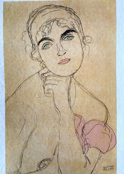 Gustav Klimt Lithograph Numbered By Hand Signed Op - Egon Schiele Edvard Munch