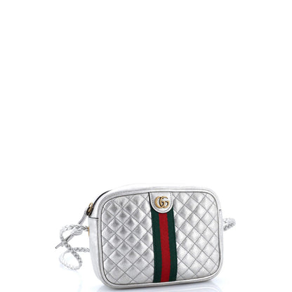 Gucci Trapuntata Camera Bag Quilted Leather Mini