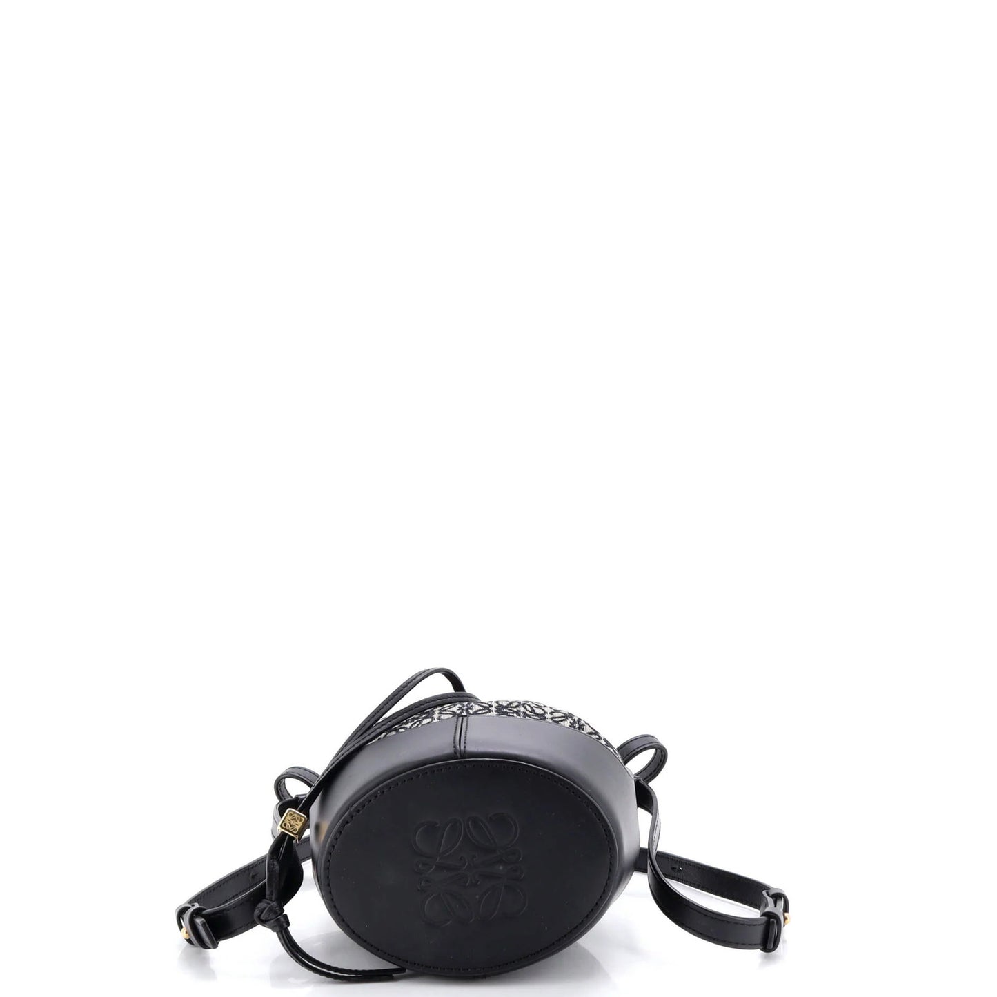 Loewe Balloon Bucket Bag Anagram Canvas And Leather Mini