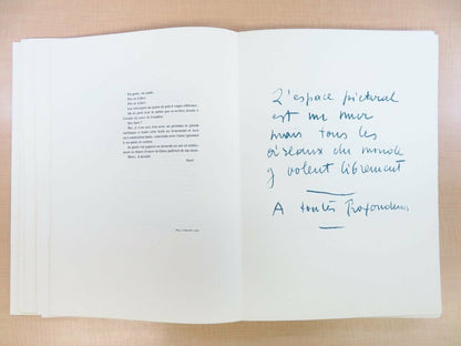Nicolas De Stael -Lettres De Nicolas De Stael A Pierre Lecuire 1966 Ed225 Signed