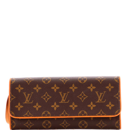 GM Louis Vuitton Twin Handbag Monogram Canvas