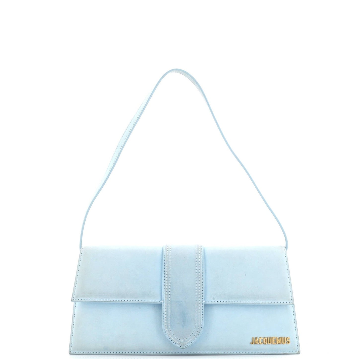 Jacquemus Le Bambino Flap Shoulder Bag Suede Long