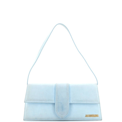 Jacquemus Le Bambino Flap Shoulder Bag Suede Long