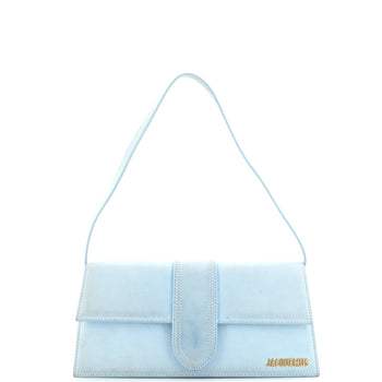 Jacquemus Le Bambino Flap Shoulder Bag Suede Long