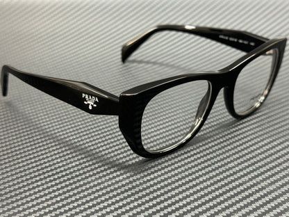 PRADA PR A18V 16K1O1 Black Women's 52 mm Eyeglasses