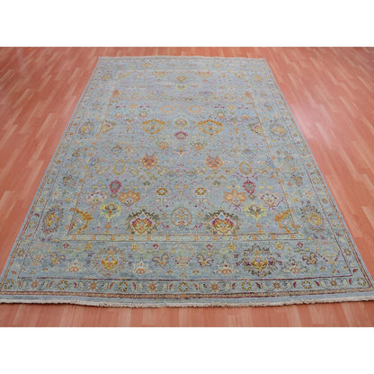8'X10' Gray Sultanabad Reimagined 100% Wool Hand Knotted Oriental Rug