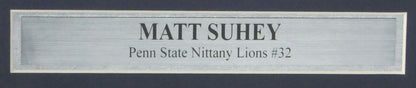 Matt Suhey Penn State Psu Signed/Inscribed 16X20 Photo Framed Beckett 165725