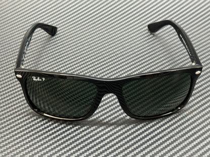 RAY BAN RB4547 601 58 Black Green Polarized