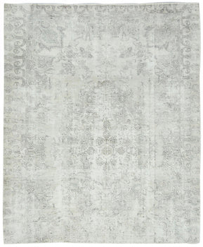 Hand-Knotted Antique Oriental Rug Floral Design