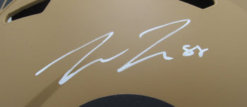 Pat Freiermuth Signed Salute To Service Full Size Replica Helmet Steelers Bas