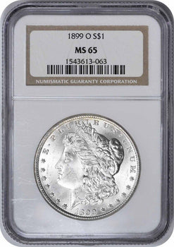 1899-O Morgan Silver Dollar MS65 NGC