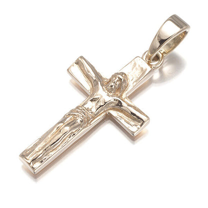 SYMPATHY OF SOUL Pendant Cross Charm 10K 416 Rose