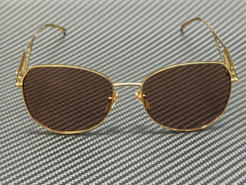 PRADA PR 57YS 5AK10D Gold Brown Women's 57 mm