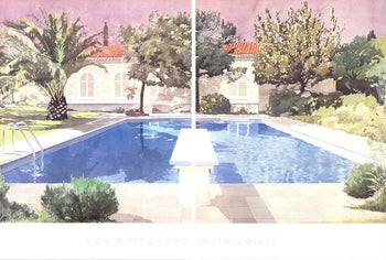 David Lingwood La Piscine/ The Pool(Diptych) 