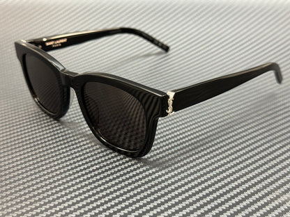 SAINT LAURENT SL M124 001 Black Dark Grey Unisex