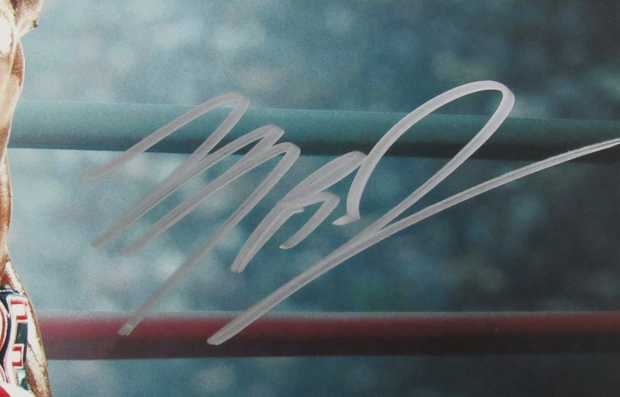 Michael B. Jordan Autographed 11X17 Photo "Creed"