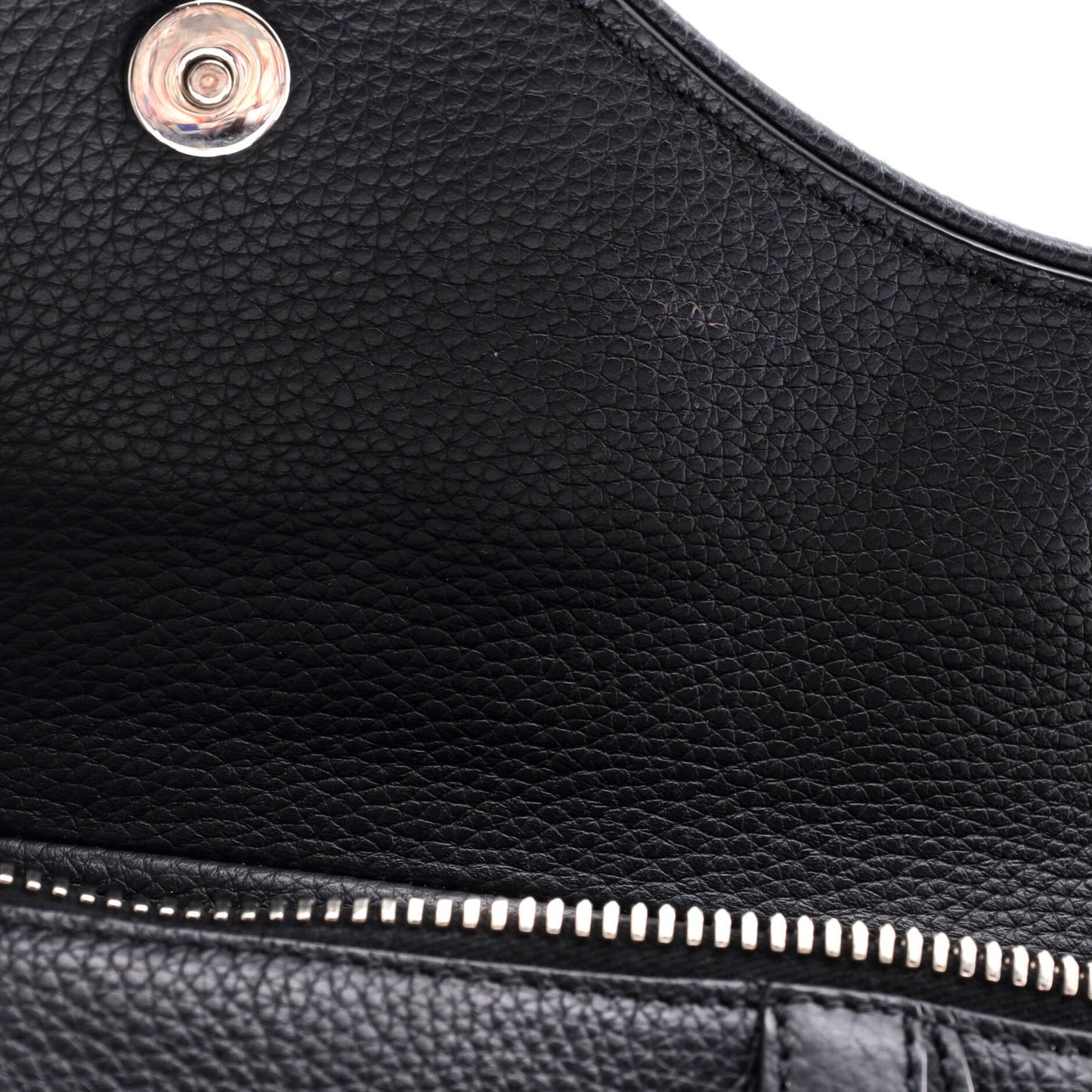 Christian Dior Saddle Crossbody Bag Leather Mini