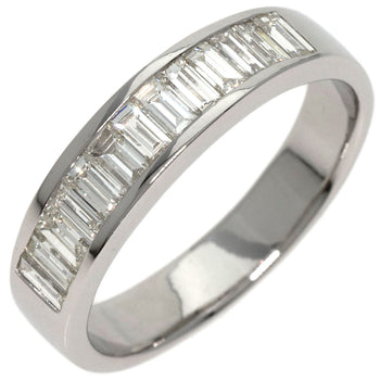 1Ct Diamond Ring Platinum Pt900 7.3G