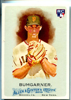 Madison Bumgarner 2010 Topps Allen & Ginter'S