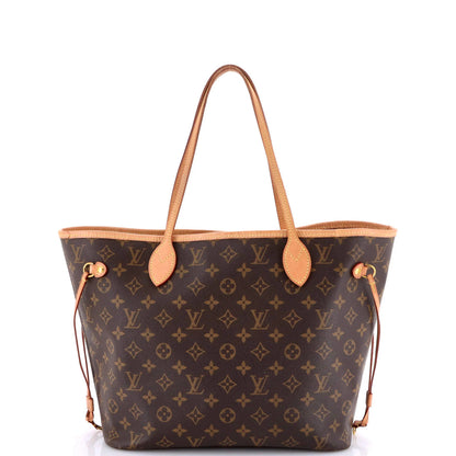 Louis Vuitton Neverfull Nm Tote Monogram Canvas Mm