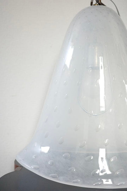 Barovier & Toso Murano Glass Pendant Lamp  1960S-70S Italian Mid-Century Light