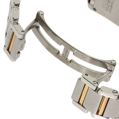 SSxK18PG CARTIER Tank francaise SM Watches W51027Q4 Stainless Steel/