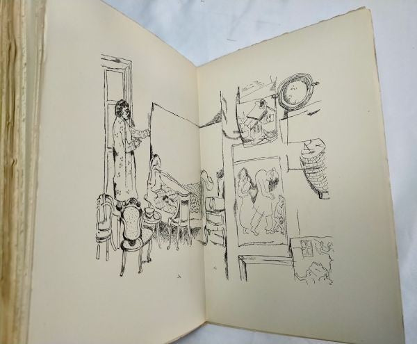 Marc Chagall Ma Vie 1931 First Edition Limited No.126 Illustrated French Book