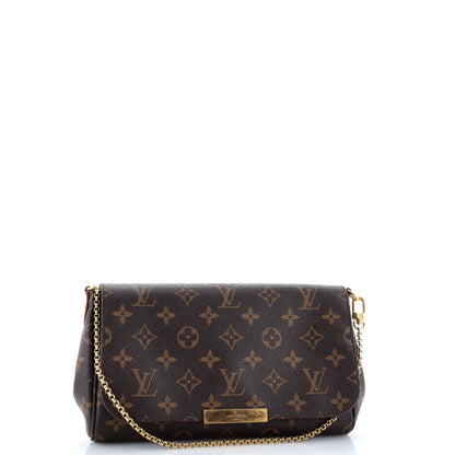 Louis Vuitton Favorite Handbag Monogram Canvas Mm