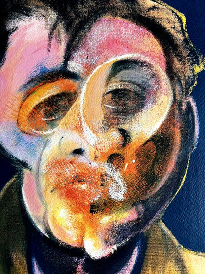 Francis Bacon Lithograph Signed Op Metropolitan Museum Cataloged