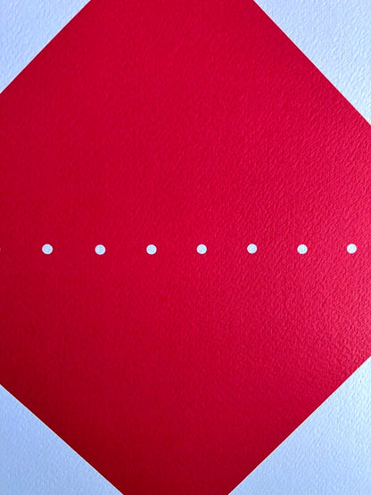 Lucio Fontana Lithograph Coa Signed In Pen