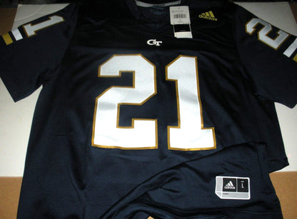Calvin Johnson Georgia Tech W/Coa Signed Official