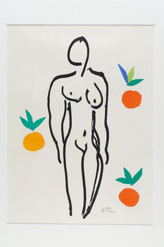 Henri Matisse Printed Signed Lithograph 