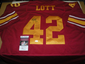 Ronnie Lott Usc Trojans Jsa/Coa Official Licensed