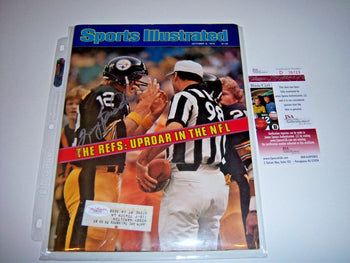 Terry Bradshaw Pittsburgh Steelers Hof 89 Jsa/Coa