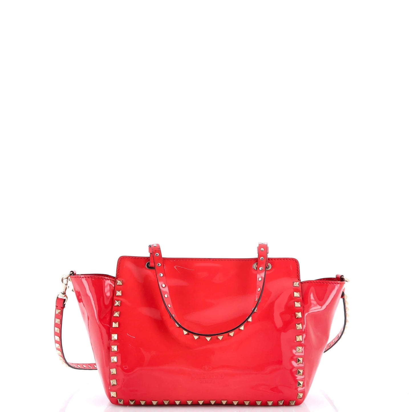 Valentino Garavani Rockstud Tote Soft Patent Medium
