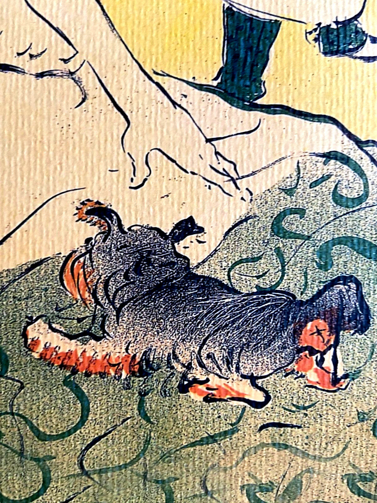 Henri De Toulouse-Lautrec Lithograph 1952 Signed Coa Published