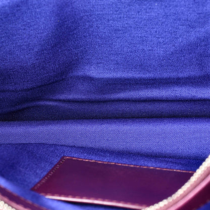 Bvlgari Serpenti Forever Square Shoulder Bag Leather Large