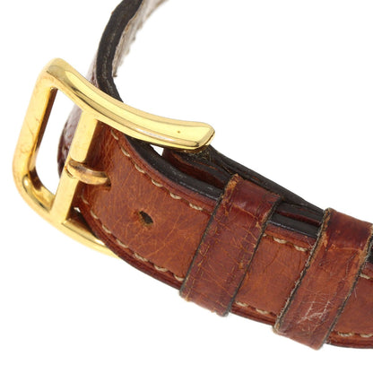 Leather HERMES Serie Watches Stainless Steel/