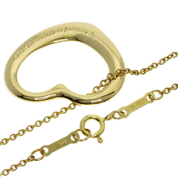 Tiffany&Co.   Necklace Open Heart K18 Yellow Gold