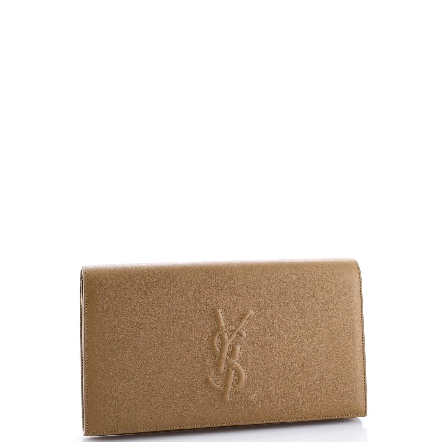 Saint Laurent Belle De Jour Clutch Leather Large