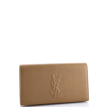 Saint Laurent Belle De Jour Clutch Leather Large