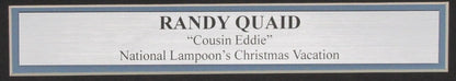 Randy Quaid Signed/Inscribed 16X20 Photo "Christmas Vacation" Framed Jsa 189911