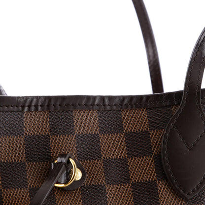 Louis Vuitton Neverfull Nm Tote Damier Mm