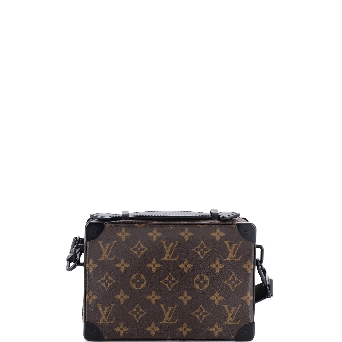 Louis Vuitton Handle Soft Trunk Bag Macassar Monogram Canvas