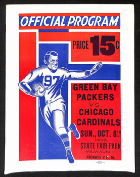 Oct. 8, 1939 Green Bay Packers Vs Chicago